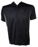 fietsshirt Cusco Basic-Comp heren polyester zwart maat S