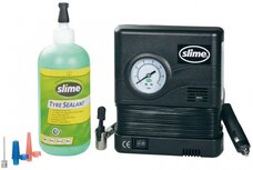 bandenreparatieset Smart Repair zwart/groen 10-delig