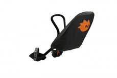 regenhoes voor fietszitje Yepp Mini zwart/oranje
