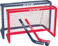 mini hockey set 81 x 53 x 30 cm junior rood/blauw