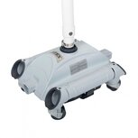 automatische bodemstofzuiger grijs