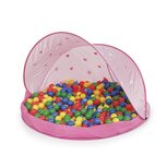 speeltent sterrenhemel 50 ballen roze 120 cm