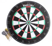 dartbord 45 cm met 6 pijlen