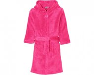 badjas junior polyester donkerroze maat 158/164