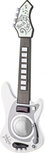 elektronische gitaar Music junior 65 cm wit/grijs 3-delig