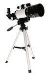 telescoop 70/300 junior 30 x 39 cm aluminium zwart/wit