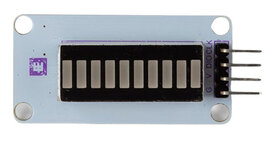 weergavemodule 2-draads 3.3 5 V DC staal zilver