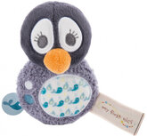 knuffel Watschili pingu&iuml;n 12 cm pluche zwart/wit