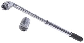 wielsleutel telescopisch 35-51 cm 17-19-21-23 mm staal