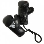 spiegelhanger mini-handschoenen zwart