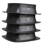 verhogers Jumbo Feet 49,5 cm donkergrijs 4 stuks