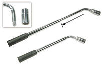 wielmoersleutel uitschuifbaar 36 - 51 cm chroom