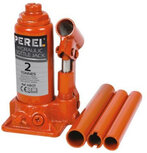 potkrik hydraulisch 2 ton 15,8 x 30,8 cm staal oranje