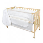 bedset Magic Stars 60 x 120 cm hout/katoen bruin 4-delig