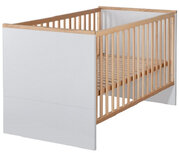 ledikant Tobi junior 70 x 140 cm hout grijs/naturel