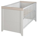 Ledikant Helene junior 70 x 140 cm hout wit/naturel