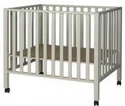 babybox Amy met wielen 98 x 78 cm mastique