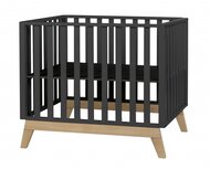 babybox Malmo 98 x 78 cm zwart