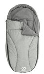 slaapzak kinderwagen polyester lichtgrijs one-size