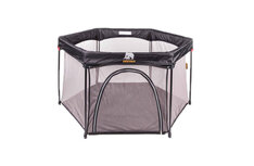 speelbox Portable PlayPen 135 cm polyester zwart