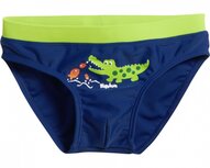 zwembroek UV-werend Krokodil blauw maat 134/140