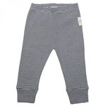 legging strepen junior katoen zwart/wit maat 110
