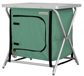 campingkast Rieux 60 x 50 x 60 cm alu/polyester groen