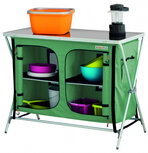 campingkast Bonaire 102 x 82 cm polyester groen
