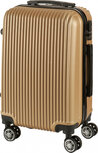 handbagagetrolley 34,5 liter hardcase goud