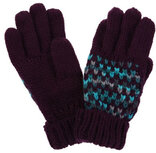 handschoenen Frosty III dames acryl blauw maat S/M
