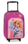 handbagagetrolley Paw Patrol 24 liter softcase roze