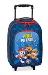 handbagagetrolley Paw Patrol 24 liter softcase blauw