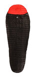slaapzak Ibex Light 215 cm nylon zwart/rood