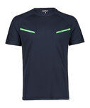 T-shirt heren polyester zwart maat 4XL