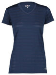 T-shirt dames polyester donkerblauw maat 38