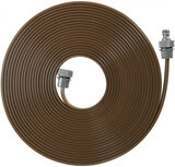 sproeislang 15 meter PVC bruin/grijs 2-delig