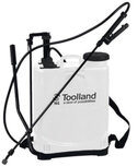 rugdruksproeier 16 liter PVC wit/zwart 4-delig