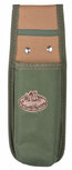 gereedschapschede 9,5 x 25,6 cm canvas groen