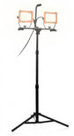 bouwlamp Led tripod 2 x 30W aluminium zwart/oranje