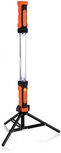 bouwlamp oplaadbaar 10W 1000 lm 6500K staal oranje