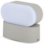 wandlamp VT-816 6W led 4000K 6W 660lm aluminium grijs