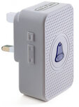 video-deurbel plug-in VT-5413 wifi 250 meter IP54 wit