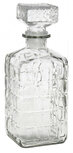 karaf 1 liter 9 x 9 x 23 cm glas transparant