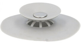 gootsteenzeef 10 cm wit