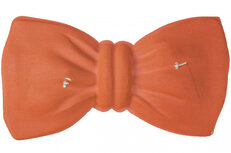 verkleedaccessoire vlinderstrik 20 x 11 cm oranje