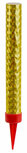 ijsfonteinen 12 cm karton goud/rood karton 3 stuks