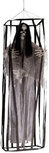 hangdecoratie Halloween 160 cm polyester grijs