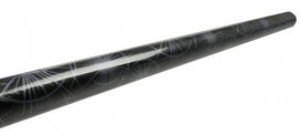 cadeaupapier kerst 70 x 200 cm zwart/zilver