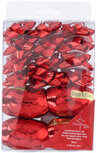 cadeauversiering 40 meter folie rood 16-delig