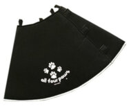 beschermkraag Comfy Cone 54-72 cm nylon zwart